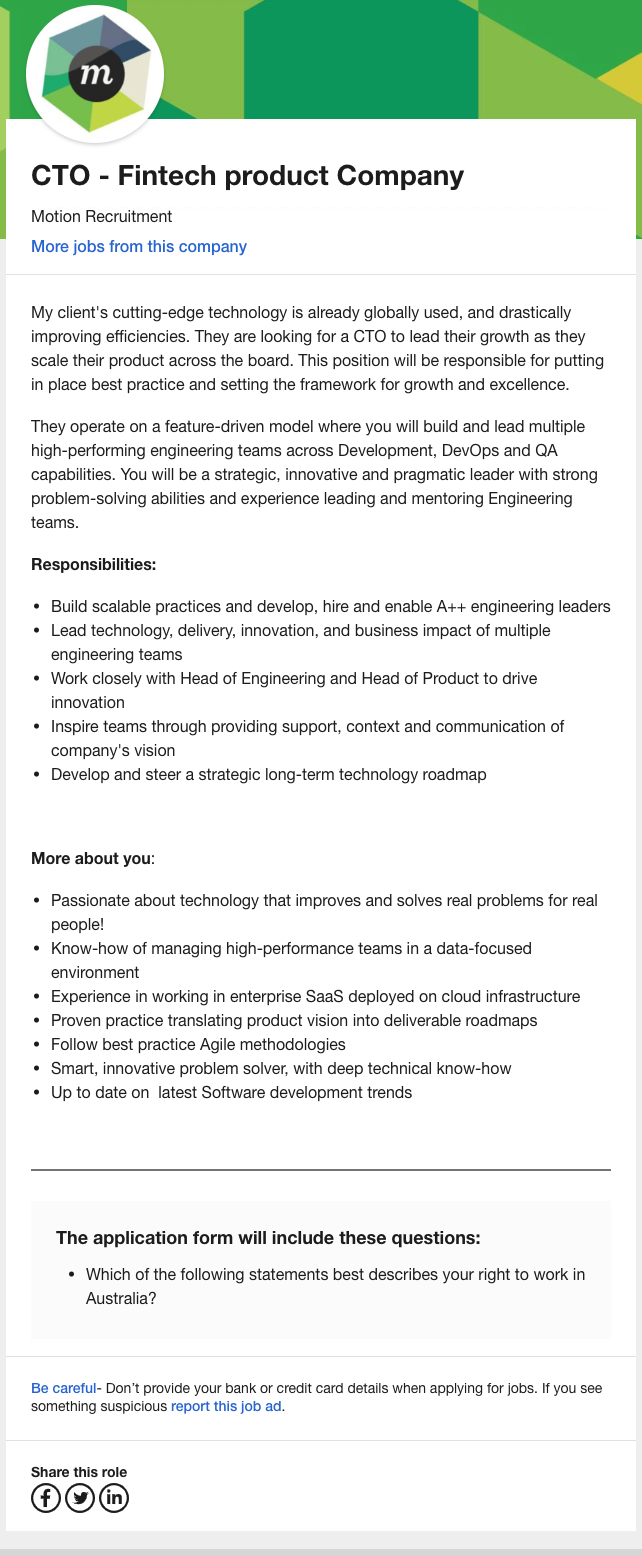Job Ad 3